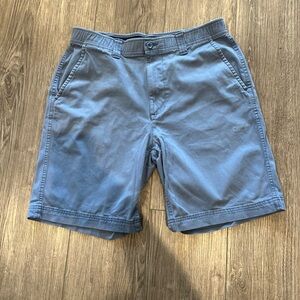 St. John's Bay Light Blue Flat Front Shorts